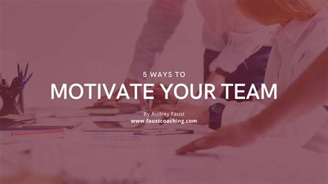 7 Ways to Motivate a Team and How it Changes the Game for .